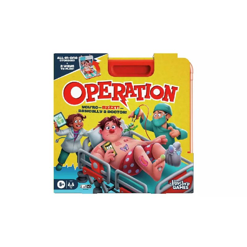 Hasbro Operation Refresh Board Game 2025 Edition