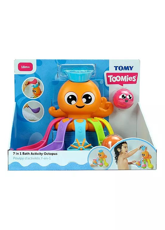 Tomy Toomies 7-in-1 Bath Activity Octopus Toy