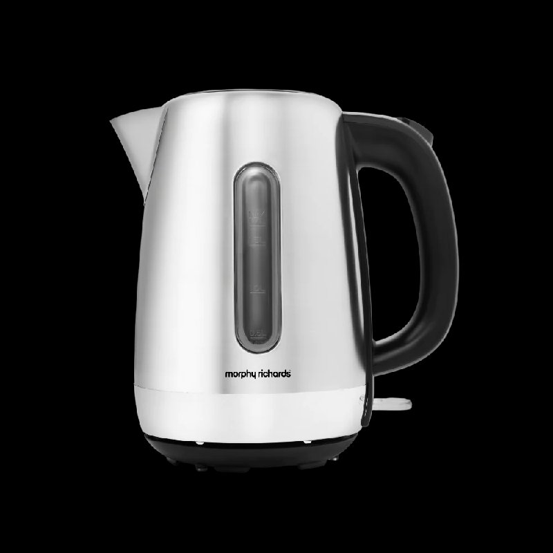 Morphy Richards 102786 Equip Jug Kettle, 1.7 Litre Capacity, Brushed Stainless Steel