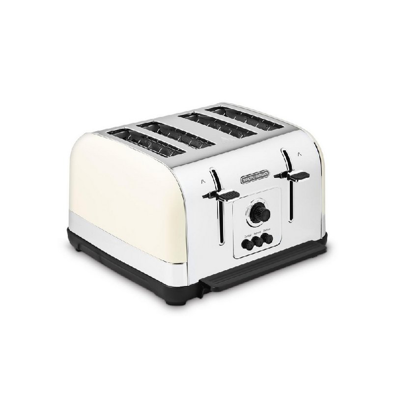 Morphy Richards Venture 4-Slice Toaster in Cream