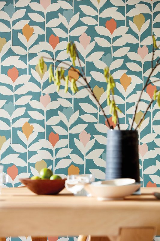 Scion Padukka Twilight Wallpaper Roll, 52cm x 10.05m