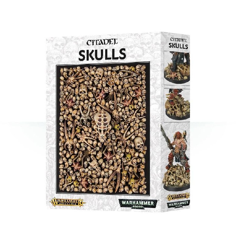 Games Workshop Citadel Skulls Box Set with 340 Assorted Skulls