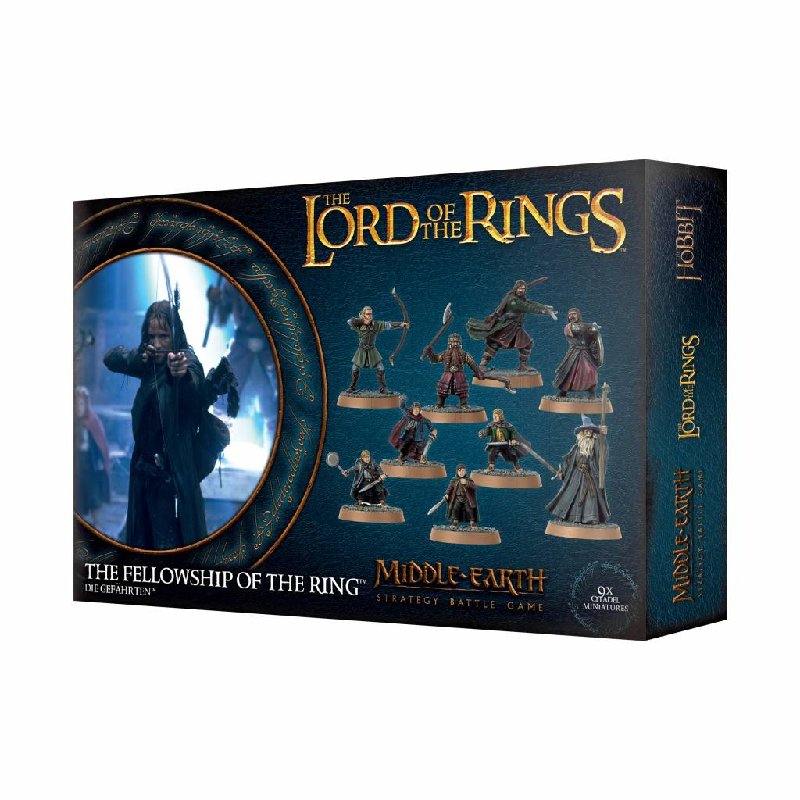 Middle Earth Strategy Battle Game Forces of Good: Fellowship of The Ring Box Set