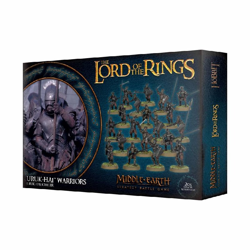 Games Workshop Lord of the Rings Uruk-Hai Warriors Box Set