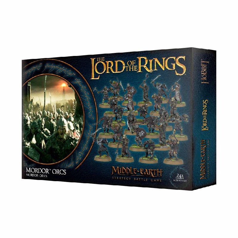 Games Workshop Lord of the Rings Mordor Orcs Miniatures Set