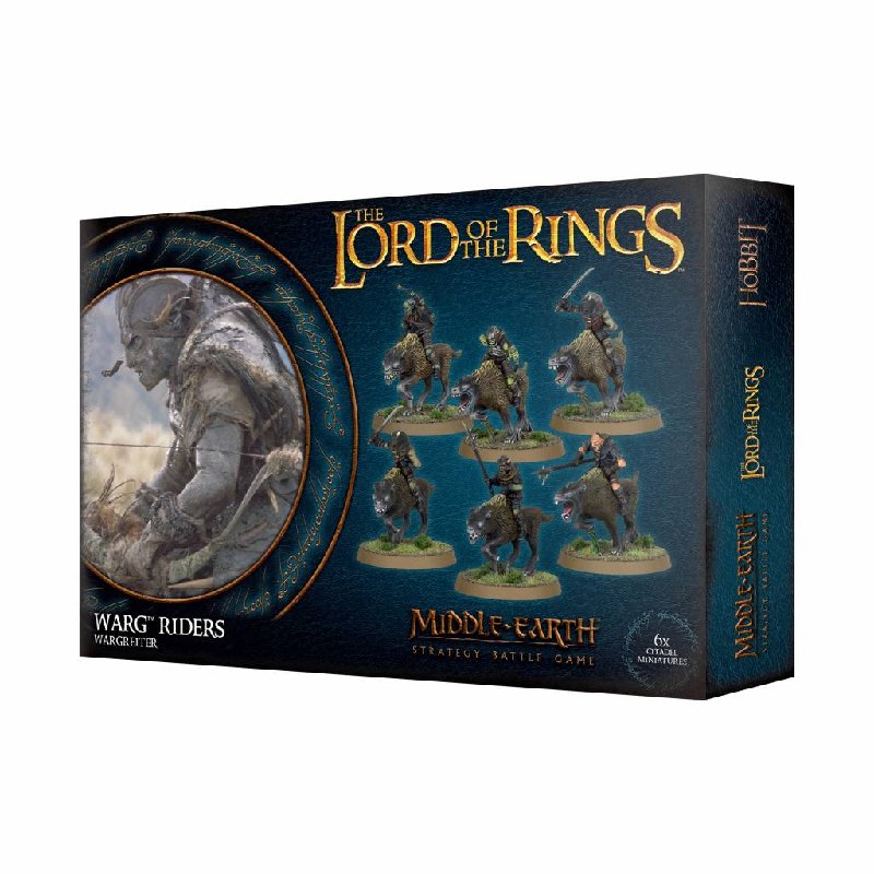 Games Workshop Lord of The Rings Warg Riders 6-Piece Set