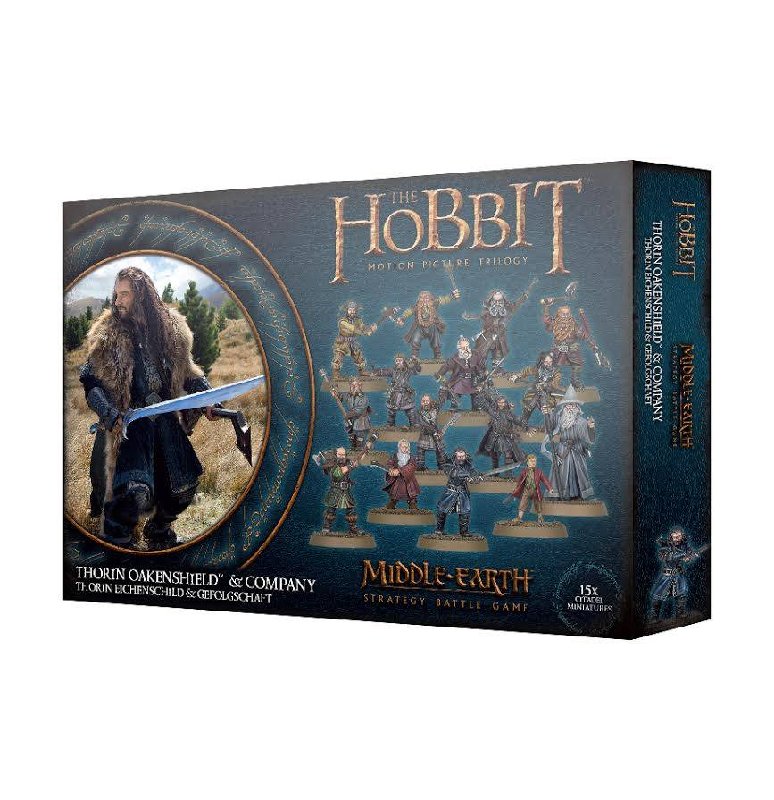 Middle Earth Strategy Battle Game: Thorin Oakenshield & Company Miniatures