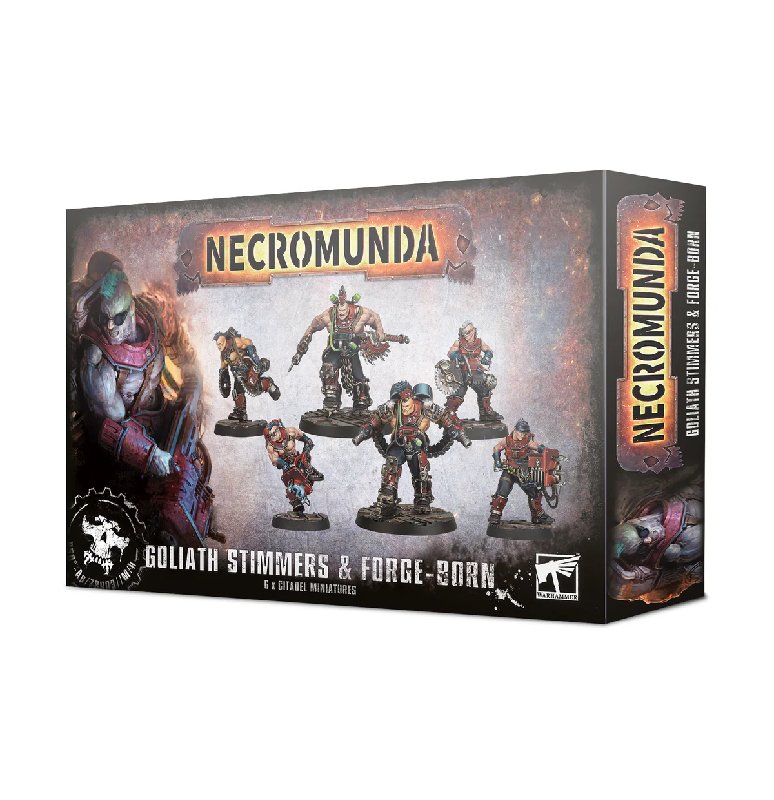Games Workshop Necromunda Goliath Stimmers & Forge-Born Miniatures