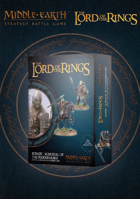 Games Workshop Lord of the Rings Éomer Marshal of the Riddermark Model Kit