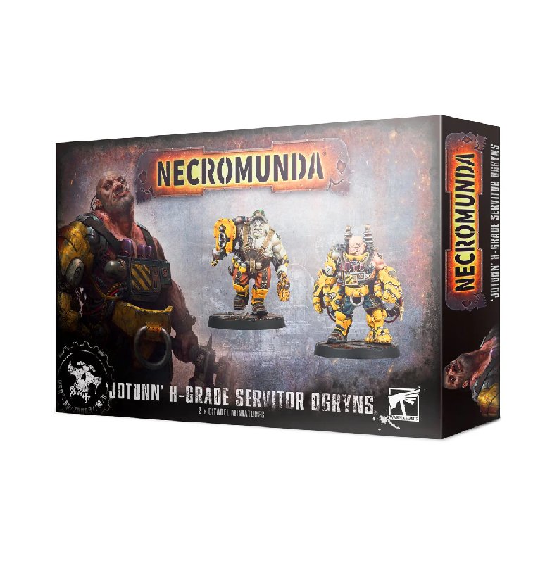 Necromunda Jotunn H-Grade Industrial Servitor Ogryns Plastic Kit