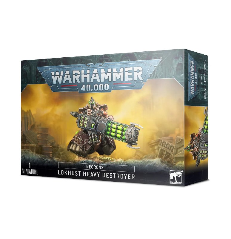 Warhammer 40,000 Necron Lokhust Heavy Destroyer with 60mm Base