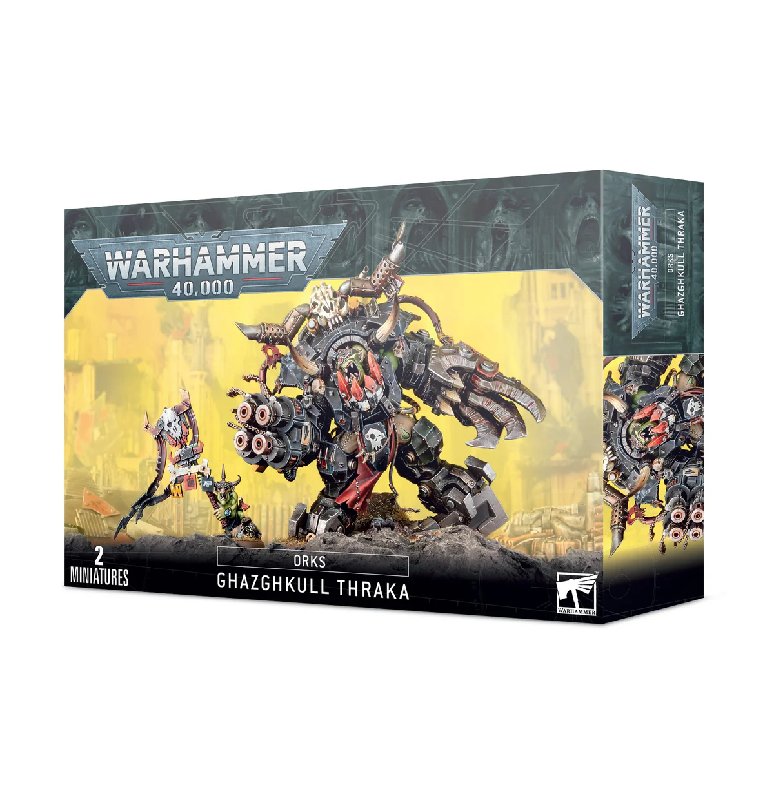Warhammer 40k Orks Ghazghkull Thraka and Makari Box Set