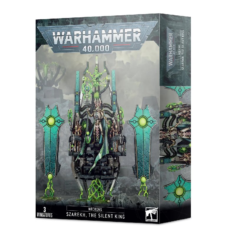 Warhammer 40k Necrons Szarekh The Silent King Box Set