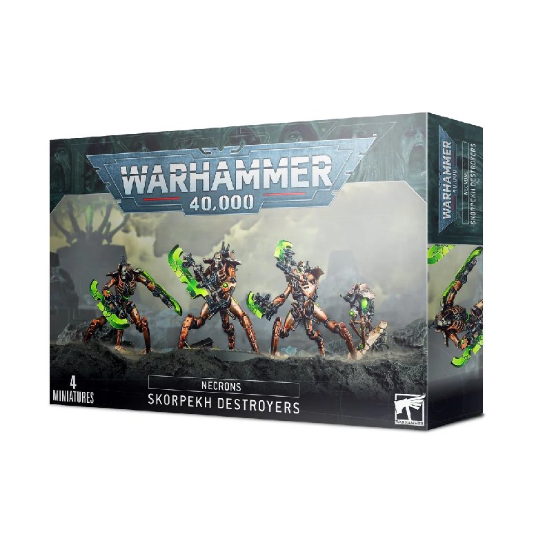 Warhammer 40000 Necrons Skorpekh Destroyers Set