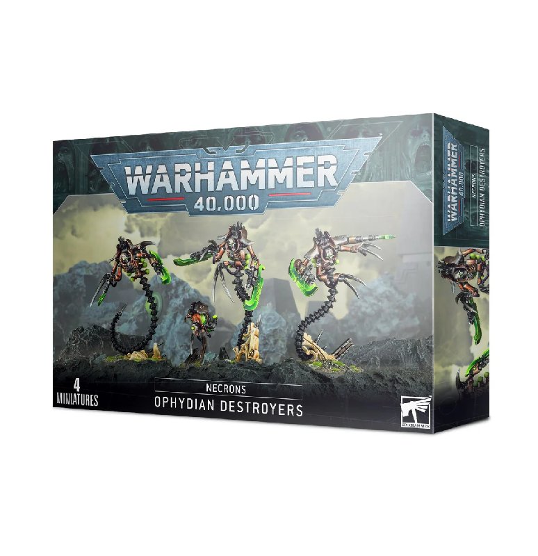 Warhammer 40k Necron Ophydian Destroyers Box Set