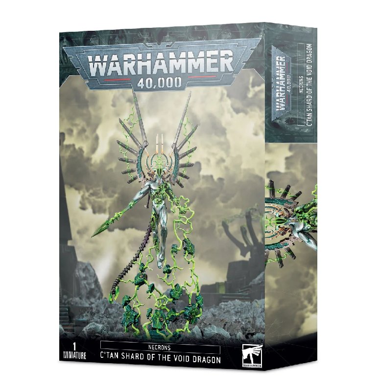 Warhammer 40,000 Necrons C'tan Shard of The Void Dragon