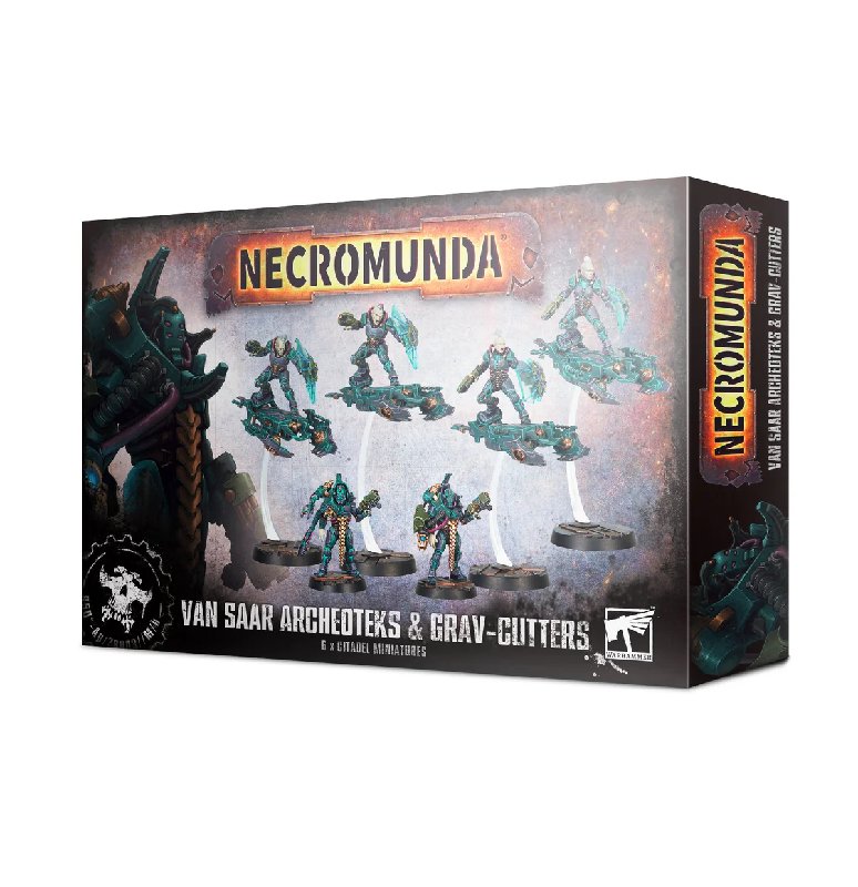 Necromunda Van Saar Archeoteks and Sky-Cutters Plastic Model Kit