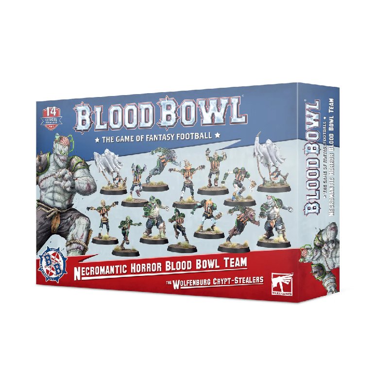 Blood Bowl: Necromantic Horror Team - Wolfenburg Crypt-stealers
