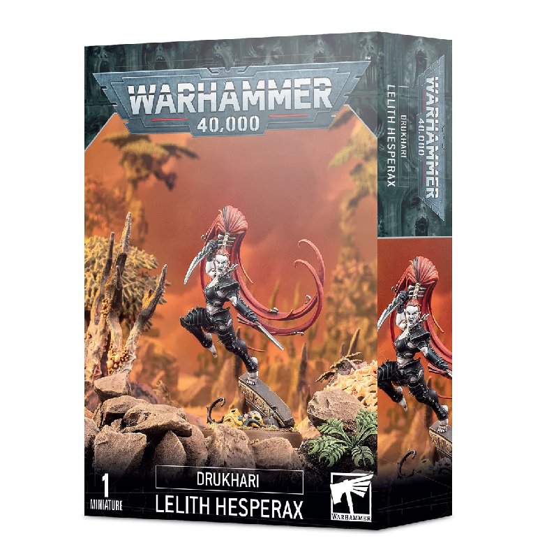 Warhammer 40,000 Drukhari Lelith Hesperax Model Kit