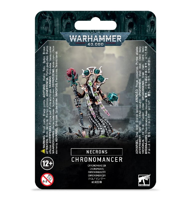 Warhammer 40,000 Necron Chronomancer 17-Part Plastic Kit