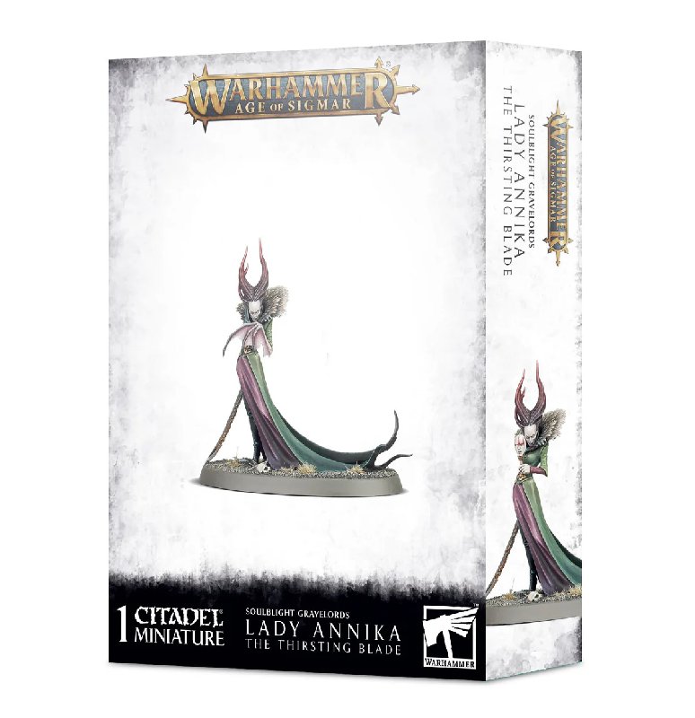 Games Workshop Soulblight Gravelords Lady Annika The Thirsting Blade