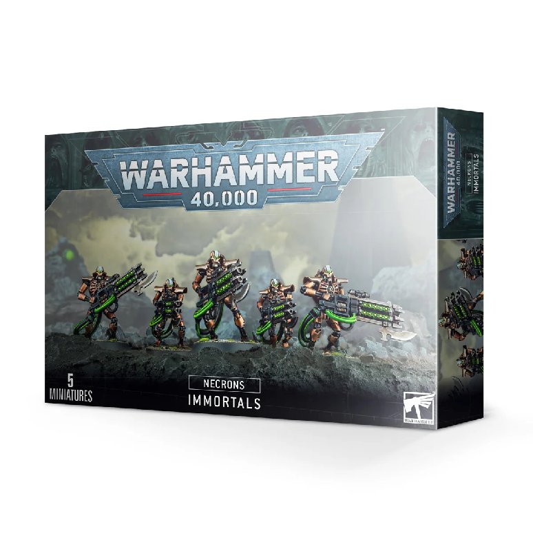 Warhammer 40,000 Necron Immortals or Deathmarks Plastic Set
