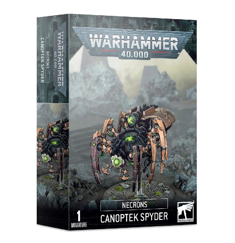 Warhammer 40,000 Necrons Canoptek Spyder Plastic Model Kit