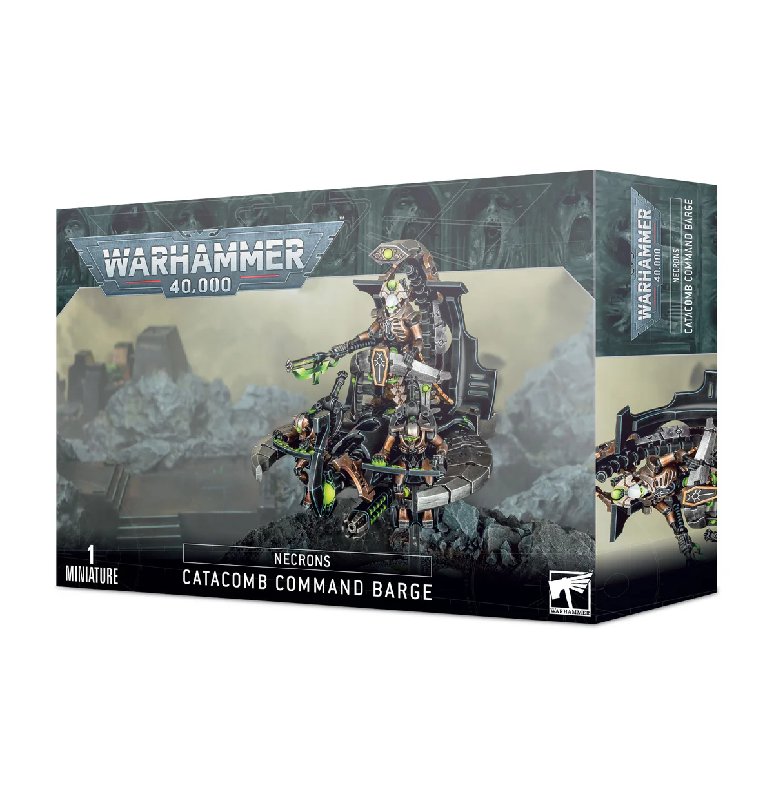 Warhammer 40,000 Necron Catacomb Command Barge Plastic Model Kit