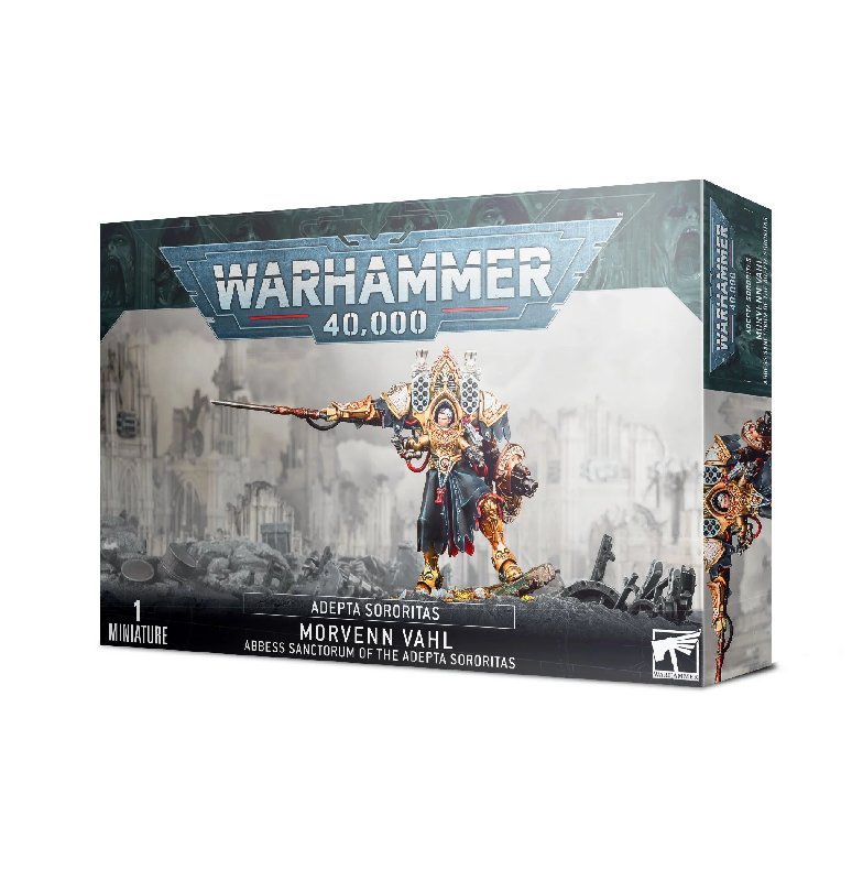 Games Workshop Morvenn Vahl Abbess Sanctorum Warhammer 40k Miniature Kit