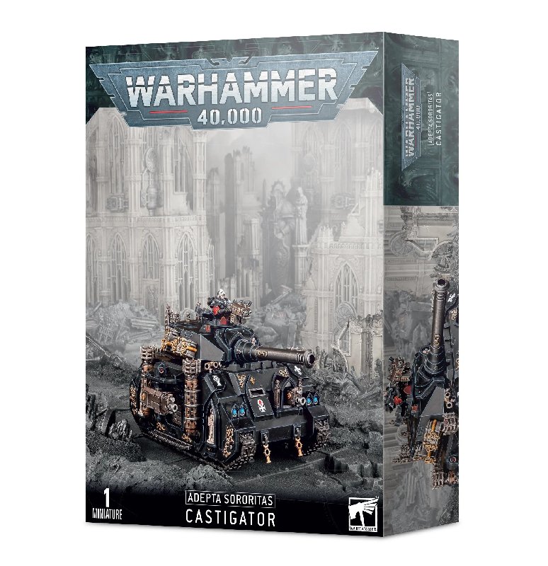 Games Workshop Warhammer 40,000 Adepta Sororitas Castigator Tank Model Kit