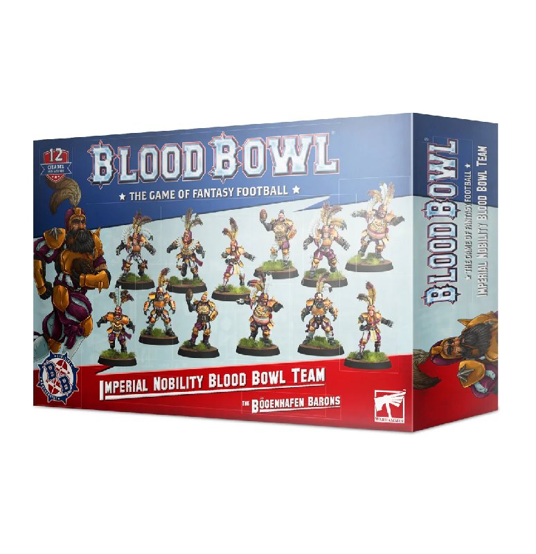 Games Workshop Blood Bowl Imperial Nobility Team - The Bögenhafen Barons