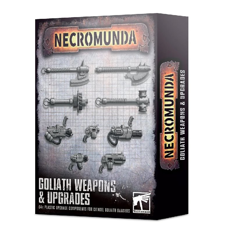 Games Workshop Necromunda Goliath Weapons & Upgrades Kit