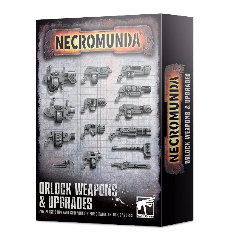 Necromunda Orlock Weapons Upgrades Pack for Tabletop Miniatures