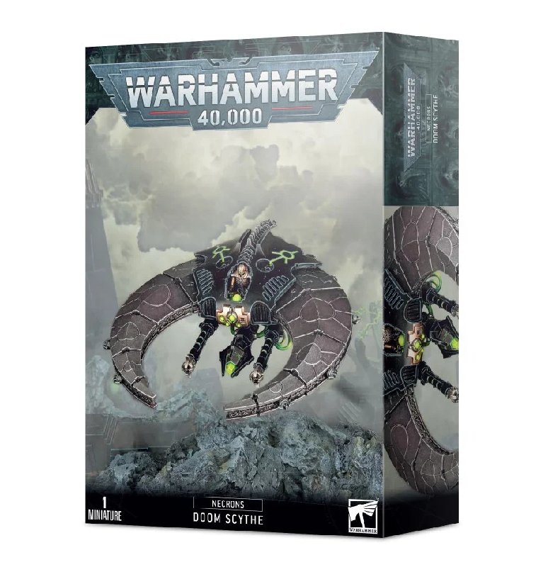 Warhammer 40000 Necron Doom Scythe/Night Scythe Plastic Model Kit