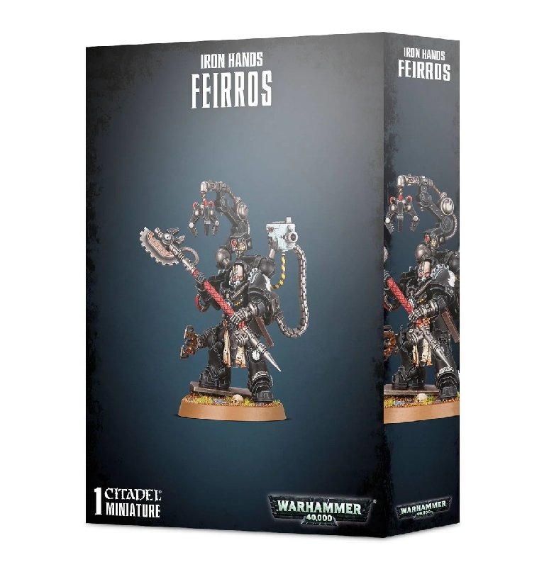 Games Workshop Iron Father Feirros Warhammer 40,000 Miniature with 40mm Base