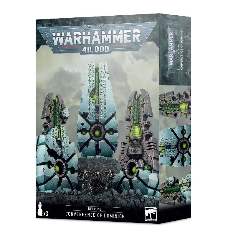 Warhammer 40,000 Necrons Convergence of Dominion Scenery Set