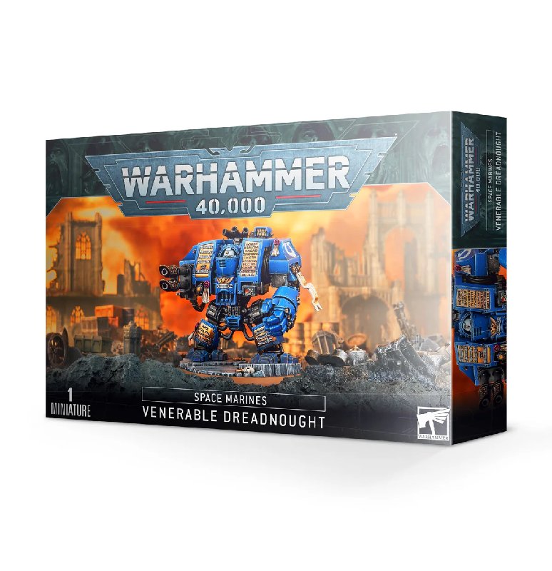 Warhammer 40,000 Space Marine Venerable Dreadnought Multi-Part Plastic Model Kit