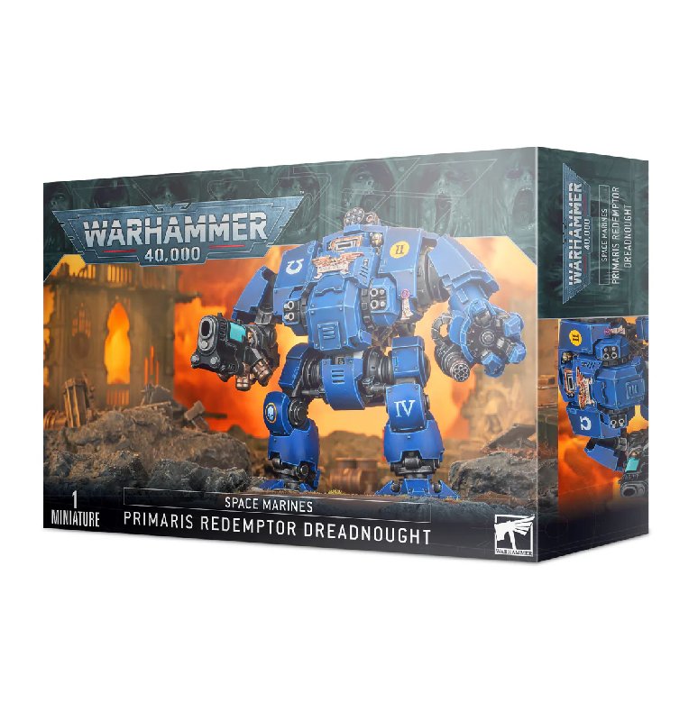 Warhammer 40,000 Space Marines Primaris Redemptor Dreadnought Model Kit