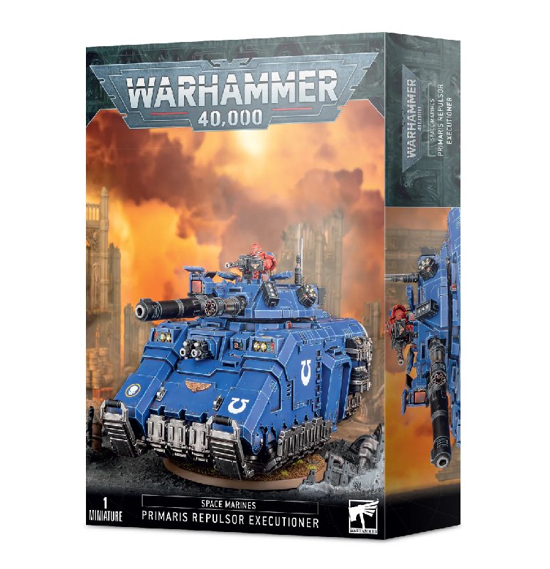 Warhammer 40,000 Primaris Space Marines Repulsor Executioner Tank Model Kit