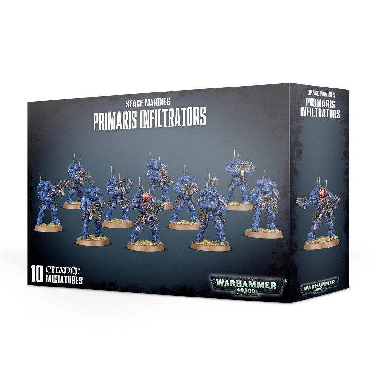Warhammer 40,000 Primaris Infiltrators 10-Marine Box Set