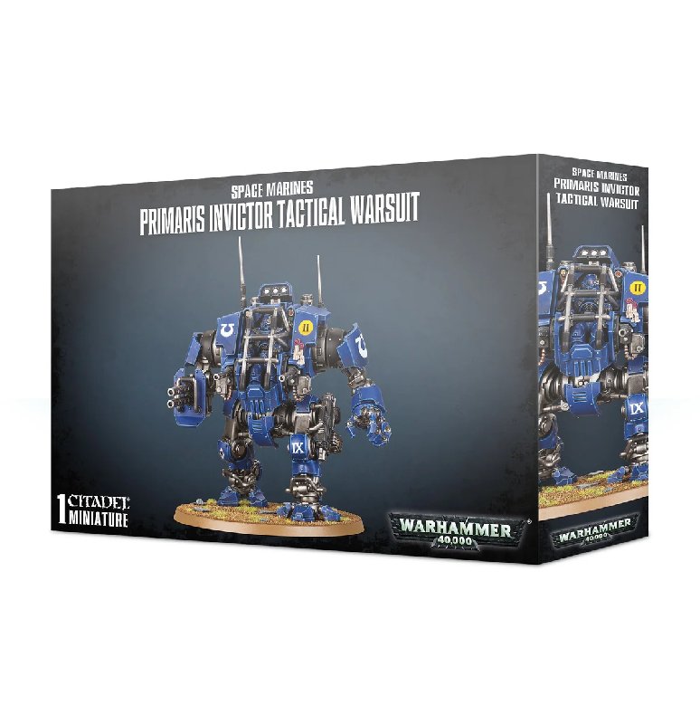 Warhammer 40,000 Space Marines Primaris Invictor Tactical Warsuit Box Set