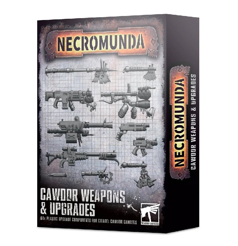 Games Workshop Necromunda Cawdor Weapons & Upgrades Plastic Kit