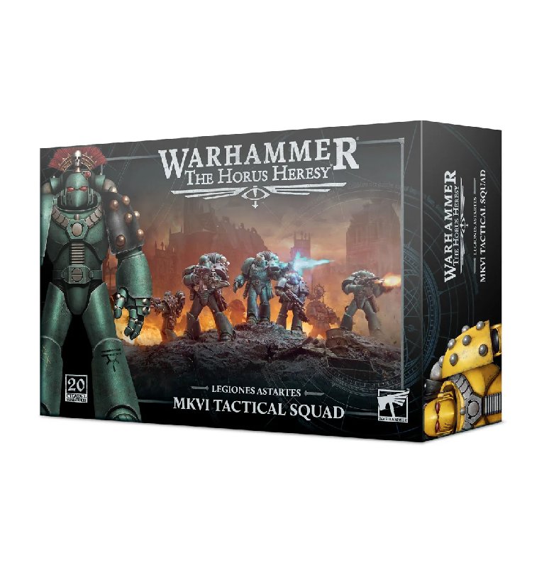 Games Workshop Horus Heresy MKVI Tactical Squad (20 Miniatures)