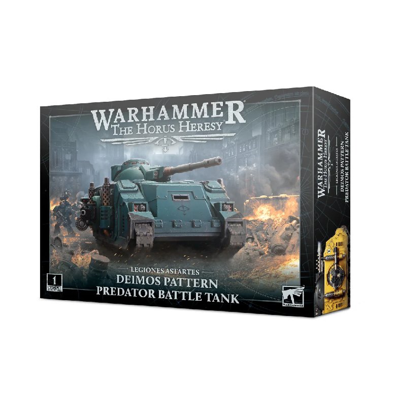 Games Workshop Horus Heresy Legiones Astartes Predator Battle Tank