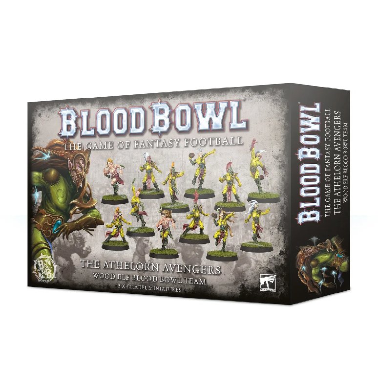 Games Workshop Blood Bowl Wood Elf Team The Athelorn Avengers