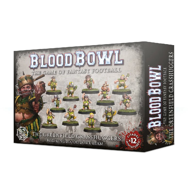 Games Workshop Blood Bowl Halfling Team: The Greenfield Grasshuggers