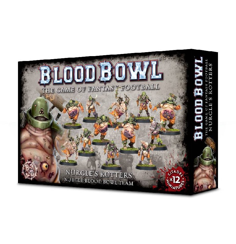 Games Workshop Blood Bowl Nurgle's Rotters Team