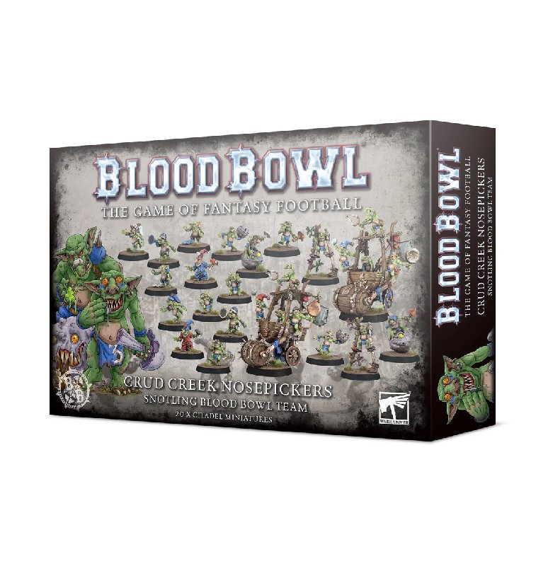 Games Workshop Blood Bowl Snotling Team: The Mighty Crud-Creek Nosepickers