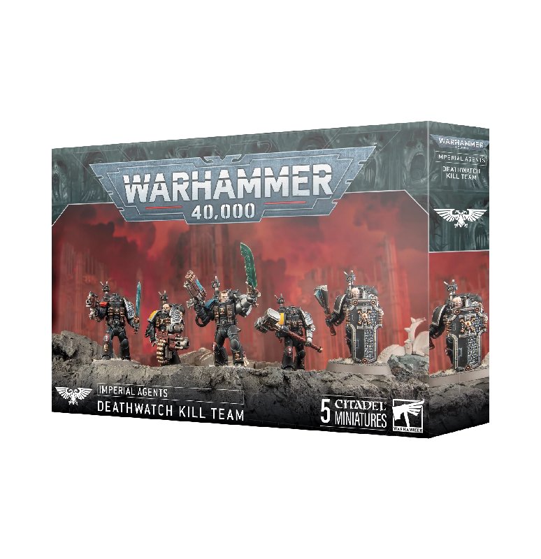 Games Workshop Deathwatch Kill Team Plastic Model Kit - 5 Space Marines