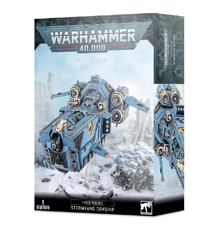 Games Workshop Warhammer 40,000 Space Wolves Stormfang Gunship Plastic Model Kit
